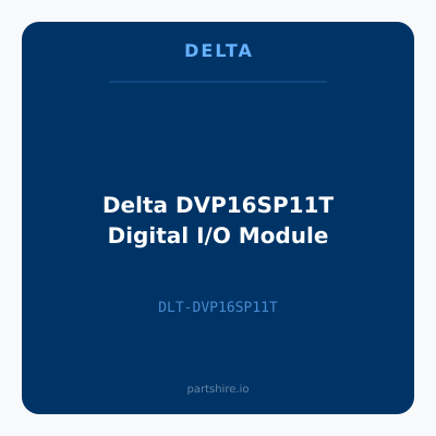 Delta DVP16SP11T Digital I/O Module