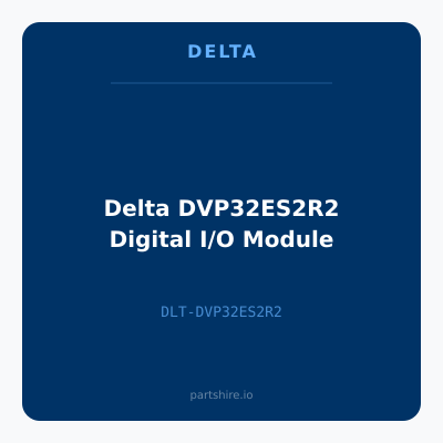Delta DVP32ES2R2 Digital I/O Module