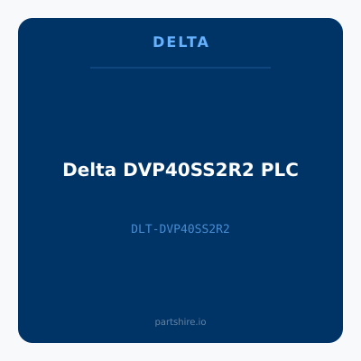 Delta DVP40SS2R2 PLC