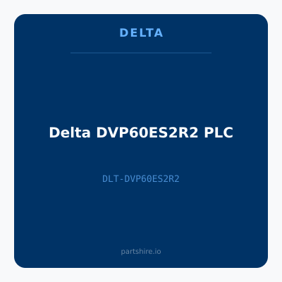 Delta DVP60ES2R2 PLC