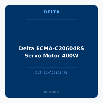 Delta ECMA-C20604RS Servo Motor 400W