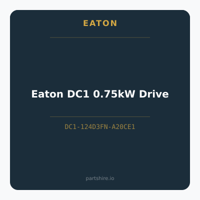 Eaton DC1 0.75kW Drive