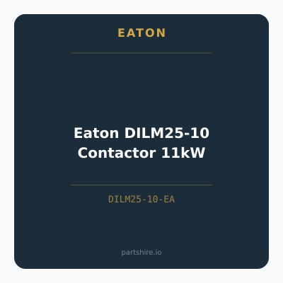 Eaton DILM25-10 Contactor 11kW