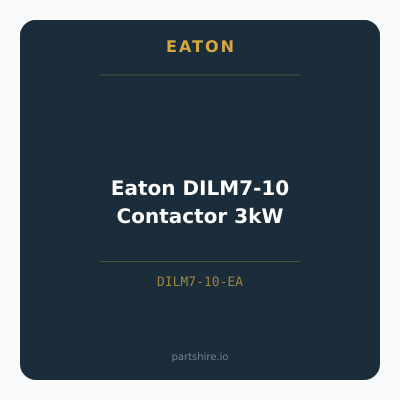 Eaton DILM7-10 Contactor 3kW