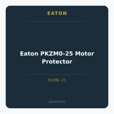 Eaton PKZM0-25 Motor Protector