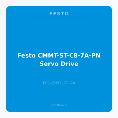 Festo CMMT-ST-C8-7A-PN Servo Drive