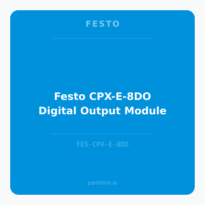 Festo CPX-E-8DO Digital Output Module
