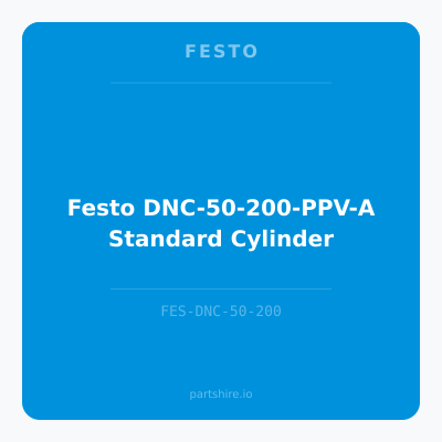 Festo DNC-50-200-PPV-A Standard Cylinder