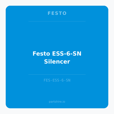 Festo ESS-6-SN Silencer