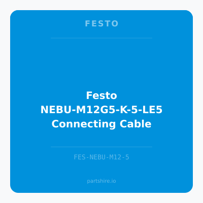 Festo NEBU-M12G5-K-5-LE5 Connecting Cable