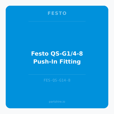 Festo QS-G1/4-8 Push-In Fitting
