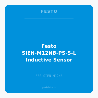 Festo SIEN-M12NB-PS-S-L Inductive Sensor