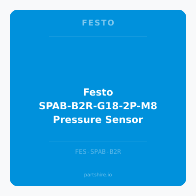 Festo SPAB-B2R-G18-2P-M8 Pressure Sensor