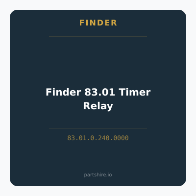 Finder 83.01 Timer Relay