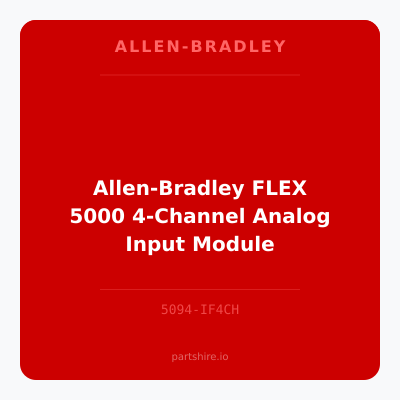 Allen-Bradley FLEX 5000 4-Channel Analog Input Module