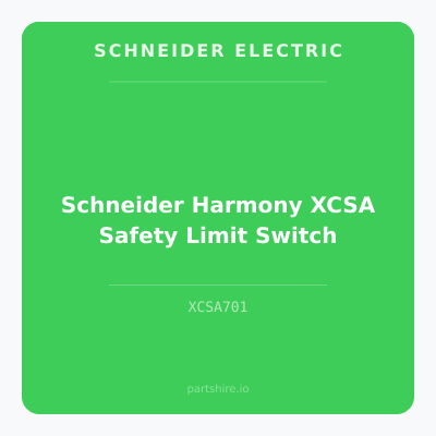 Schneider Harmony XCSA Safety Limit Switch