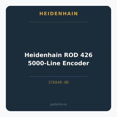 Heidenhain ROD 426 5000-Line Encoder