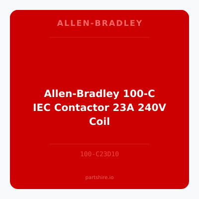 Allen-Bradley 100-C IEC Contactor 23A 240V Coil