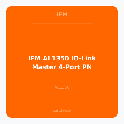 IFM AL1350 IO-Link Master 4-Port PN