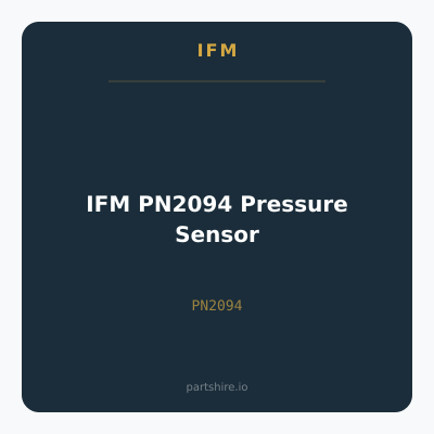IFM PN2094 Pressure Sensor