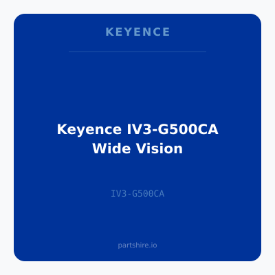 Keyence IV3-G500CA Wide Vision