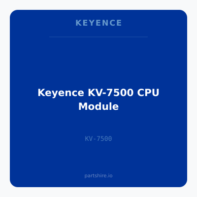 Keyence KV-7500 CPU Module