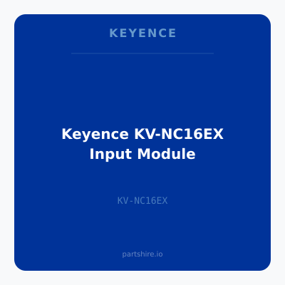 Keyence KV-NC16EX Input Module