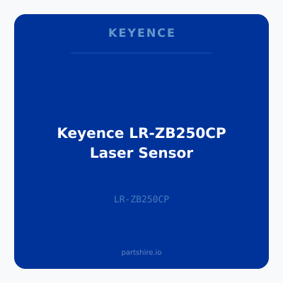 Keyence LR-ZB250CP Laser Sensor