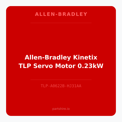 Allen-Bradley Kinetix TLP Servo Motor 0.23kW
