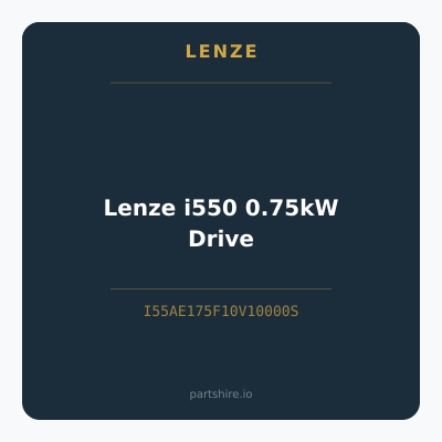 Lenze i550 0.75kW Drive