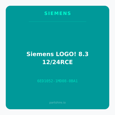 Siemens LOGO! 8.3 12/24RCE