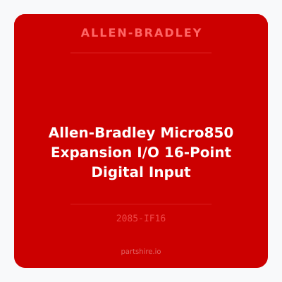 Allen-Bradley Micro850 Expansion I/O 16-Point Digital Input