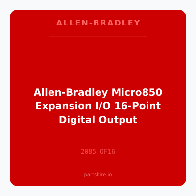 Allen-Bradley Micro850 Expansion I/O 16-Point Digital Output