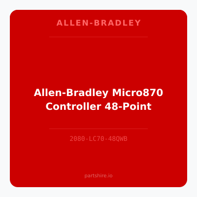 Allen-Bradley Micro870 Controller 48-Point