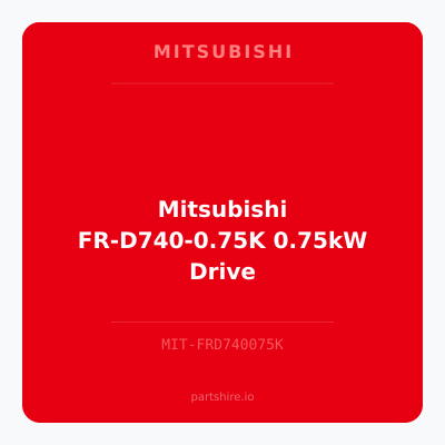 Mitsubishi FR-D740-0.75K 0.75kW Drive