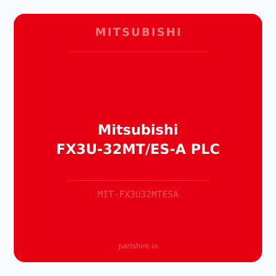 Mitsubishi FX3U-32MT/ES-A PLC