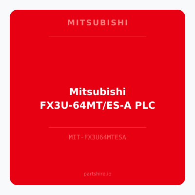 Mitsubishi FX3U-64MT/ES-A PLC