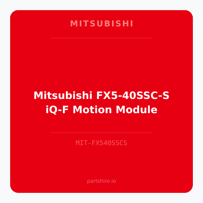 Mitsubishi FX5-40SSC-S iQ-F Motion Module