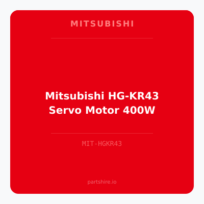 Mitsubishi HG-KR43 Servo Motor 400W