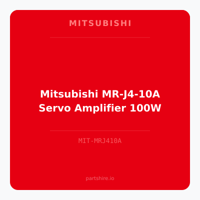 Mitsubishi MR-J4-10A Servo Amplifier 100W