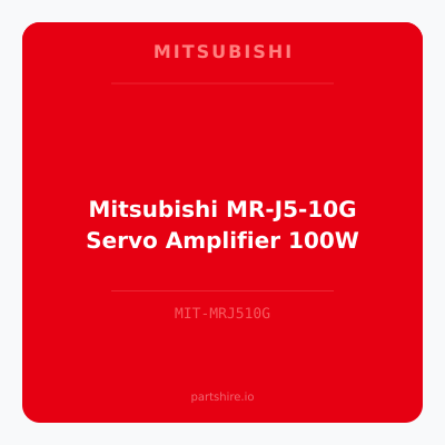 Mitsubishi MR-J5-10G Servo Amplifier 100W