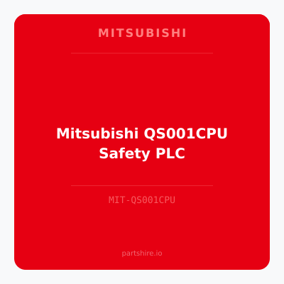 Mitsubishi QS001CPU Safety PLC