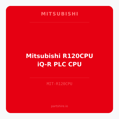 Mitsubishi R120CPU iQ-R PLC CPU