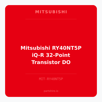 Mitsubishi RY40NT5P iQ-R 32-Point Transistor DO