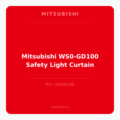 Mitsubishi WS0-GD100 Safety Light Curtain