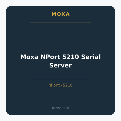 Moxa NPort 5210 Serial Server