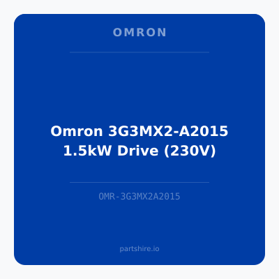 Omron 3G3MX2-A2015 1.5kW Drive (230V)