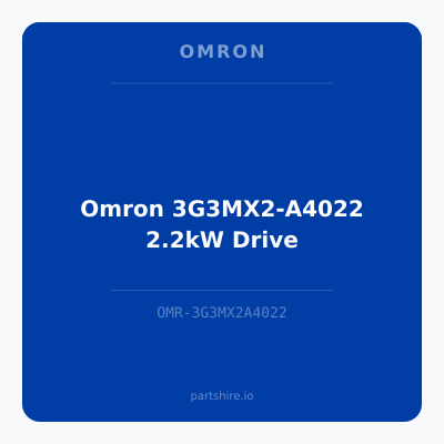 Omron 3G3MX2-A4022 2.2kW Drive