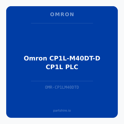 Omron CP1L-M40DT-D CP1L PLC