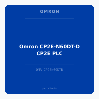 Omron CP2E-N60DT-D CP2E PLC